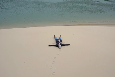 Entspannung am Strand — Loslassen und Auftanken